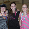 Erin, Gracey and Rae at the wedding